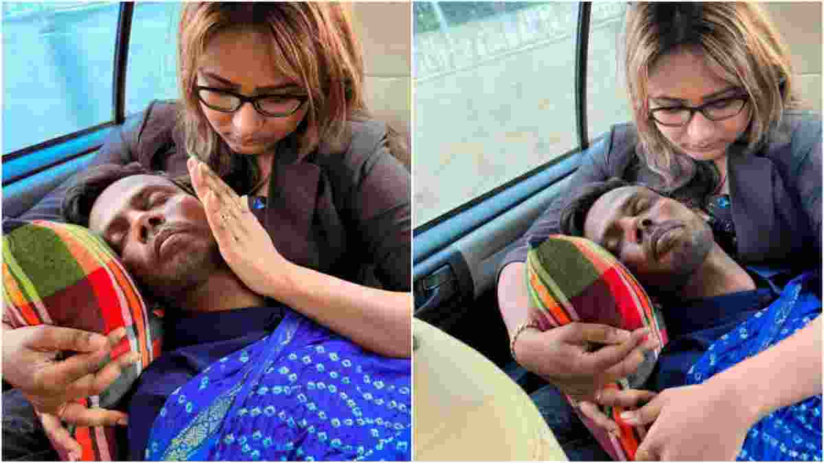 হিরো আলমকে দেখতে বগুড়ায় ছুটে গেলেন রিয়ামনি